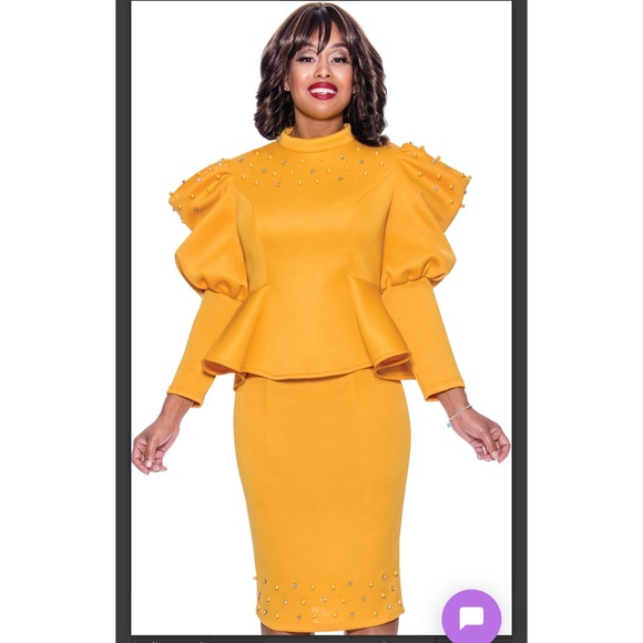 plus size 2 piece suit - Picture 2 of 2